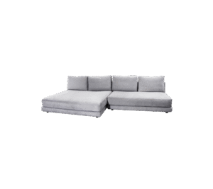 Scale 2-seater sofa w/double daybed, right