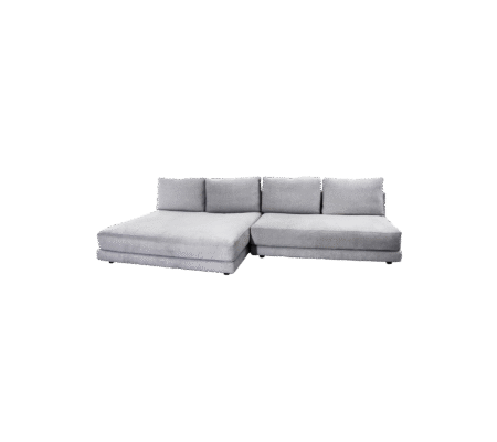 Scale 2-seater sofa w/double daybed, right