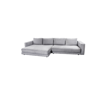 Scale 2-seater sofa w/double daybed and armrest