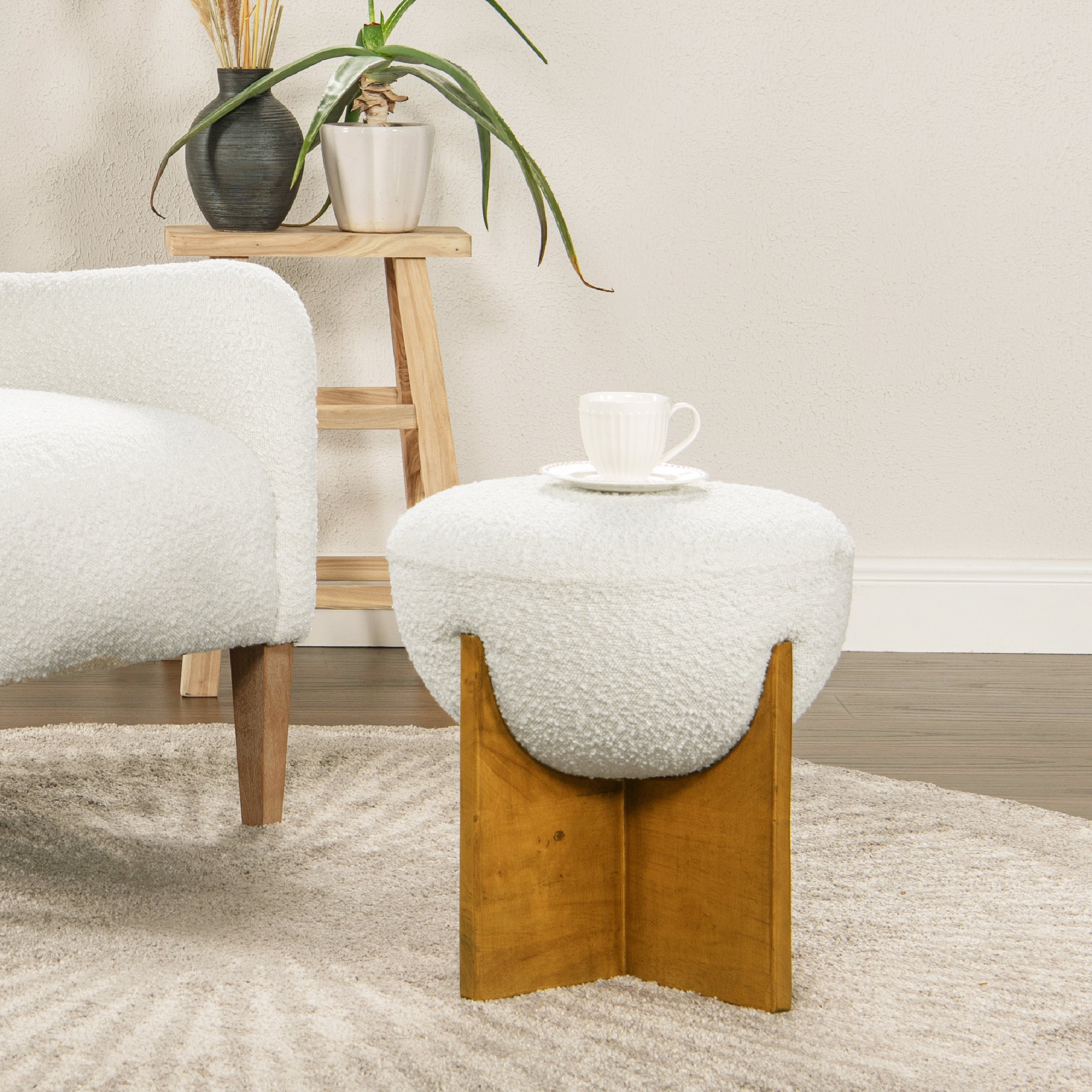 Walker_Edison_Bali_18.5_Round_Upholstered_Ottoman_with_Natural_Wood_Base_Ivory_White_Boucle Walker_Edison_Bali_18.5_Round_Upholstered_Ottoman_with_Natural_Wood_Base_Ivory_White_Boucle