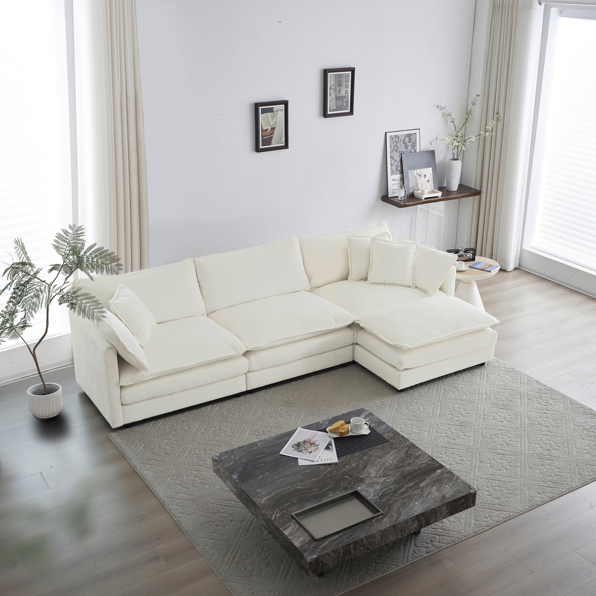 Walker_Edison_Free_Combination_Comfy_Upholstery_Modular_Oversized_L_Shaped_Sectional_Sofa_With_Reversible_Ottoman_White_Chenille Walker_Edison_Free_Combination_Comfy_Upholstery_Modular_Oversized_L_Shaped_Sectional_Sofa_With_Reversible_Ottoman_White_Chenille